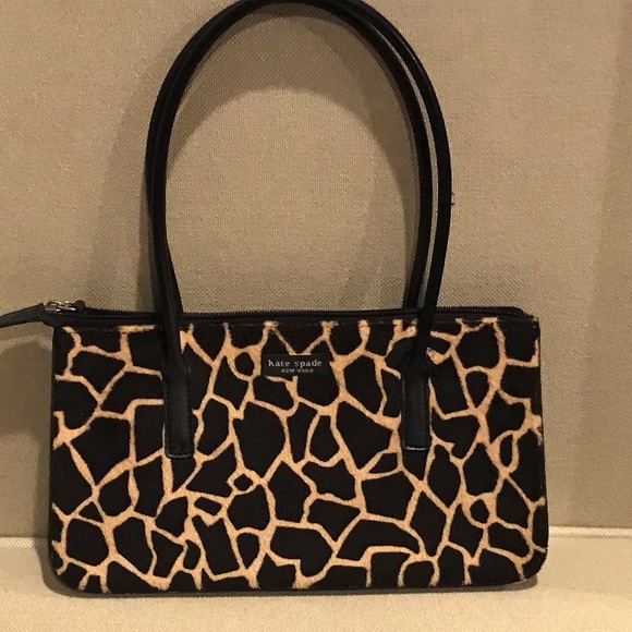 Adorable Kate Spade animal print bag.